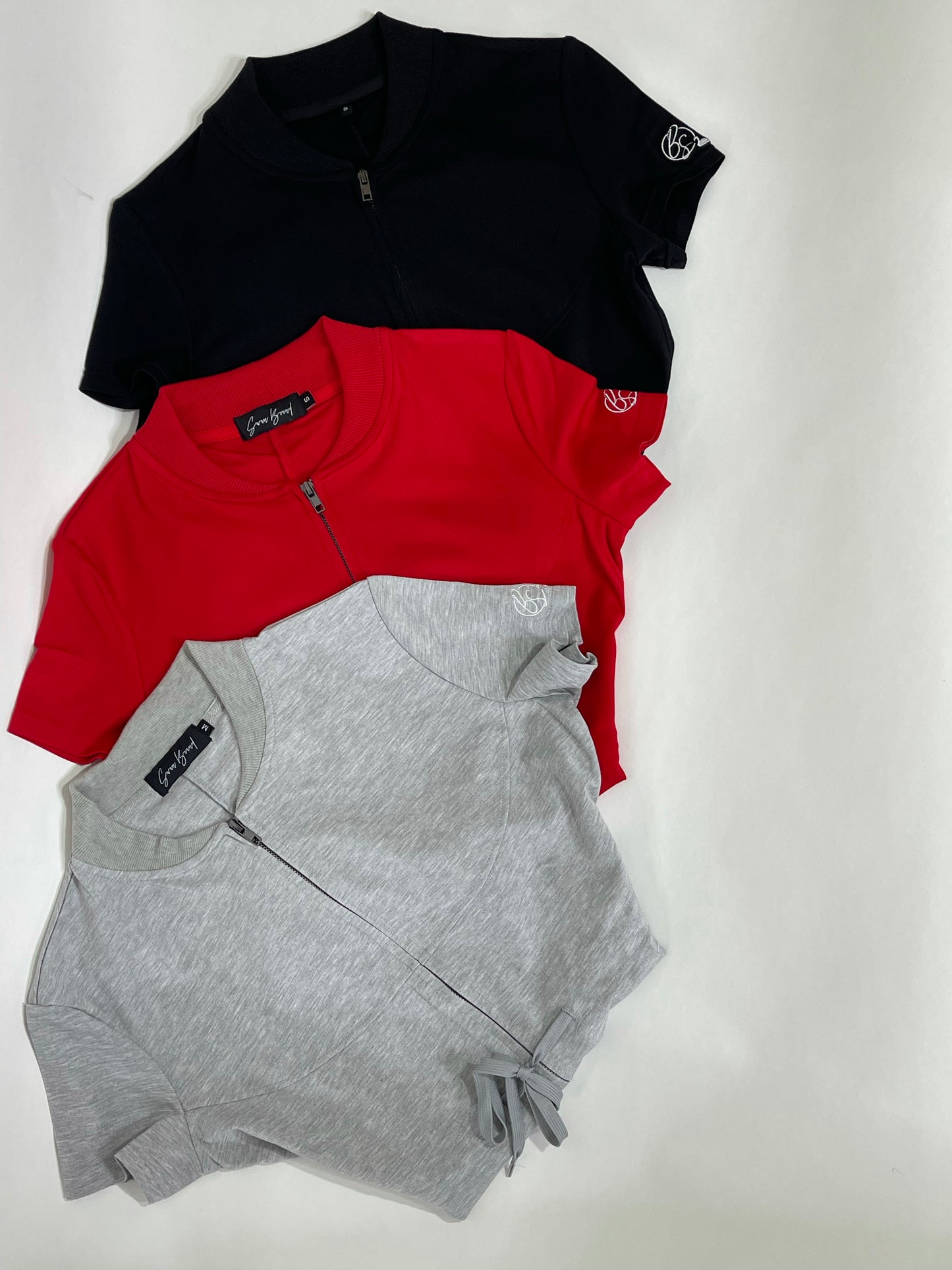 Lux Crew Jumpsuit (Rouge’)