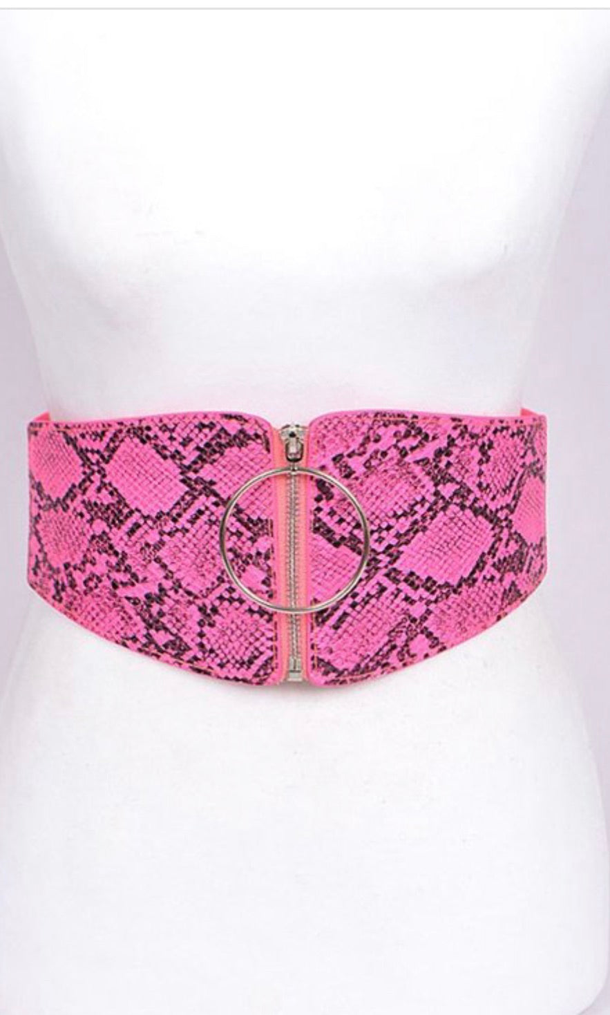 Snakeskin Corset belt (slime edition)